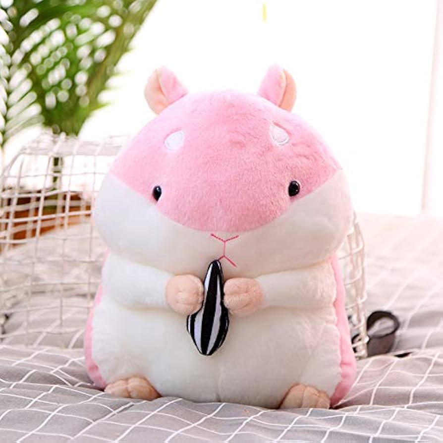 Amazon.co.jp: 愛らしいハムスターのぬいぐるみ、子供用動物の